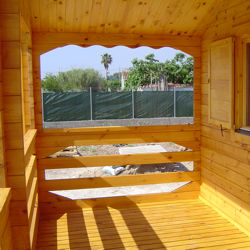Casas de madera - Alberto de 64 m2.