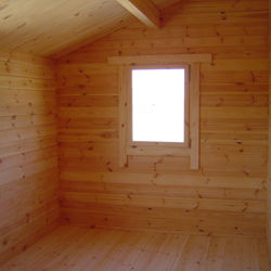 Casas de madera - Alberto de 64 m2.