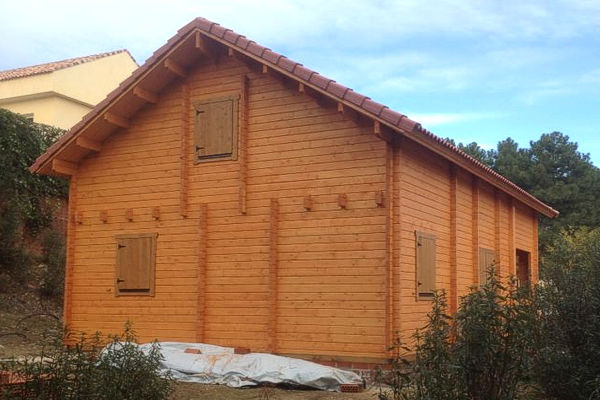 Casas de madera - Bolaños II de 95 m2 c/buhardilla