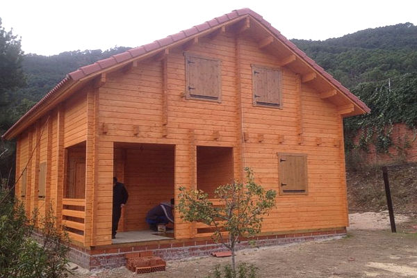 Casas de madera - Bolaños II de 95 m2 c/buhardilla