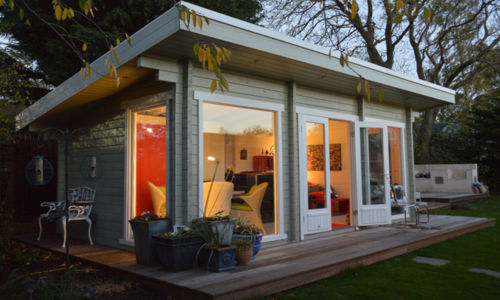 casas de madera de 43 m2.