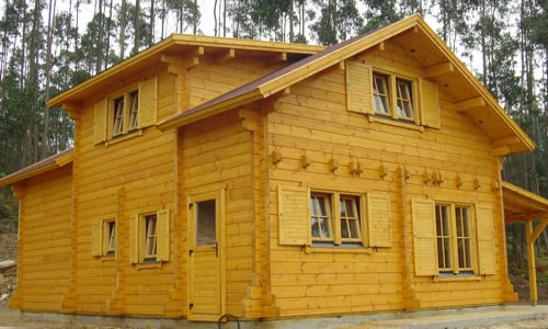 Casas de madera - Koln de 108 m2. + 18 m2 Porche