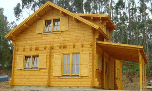 Casas de madera - Koln de 108 m2. + 18 m2 Porche