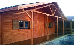 Casas de madera - Kristy I de 63 m2 + 20 m2. de porche