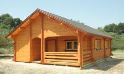 Casas de madera - Levante I de 72 m2