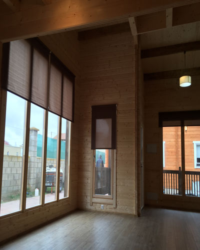 Casas de madera - Londres Fresno de 105 m2 - 2 baños