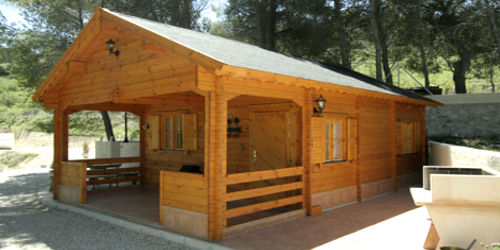 Casas de madera - Primavera de 42 m2.