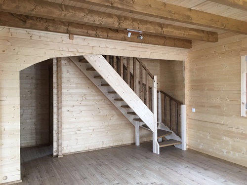Interiores Casas de Madera Toledo